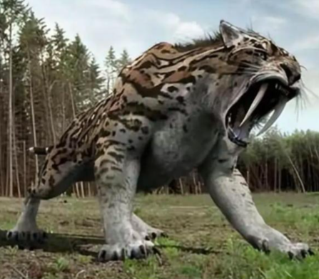 冰河纪的生死共舞：剑齿虎与人类祖先的百万年纠葛